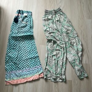 Lot of 2 pair of loungewear pants by Anthropologie NWT small